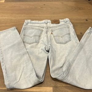 Levi Vintage 550 Orange Tab Relaxed Fit size 30x32